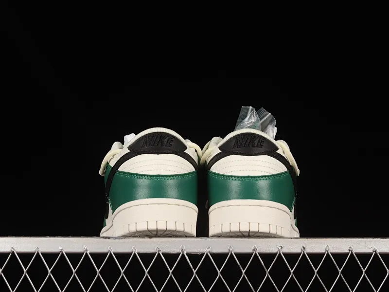 All categories Nk SB Dunk series Nk SB Dunk Low low-top sneakers Nk Dunk Low white, green and black hook customized version of deconstructed strap casual sneakers DJ6188-100